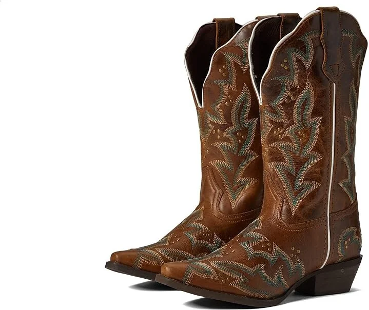 Laredo Adrian Women's Boots Honey : 9 B - Medium, Leather