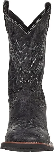 Laredo Axel Men's Shoes Black : 8 4E - Extra Wide, Leather - Image 5