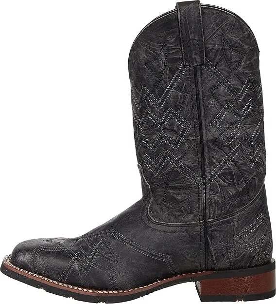 Laredo Axel Men's Shoes Black : 8 4E - Extra Wide, Leather - Image 6