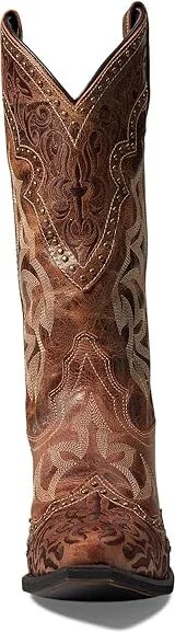 Laredo Braylynn Women's Boots Brown : 6 B - Medium, Leather - Image 2
