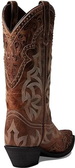 Laredo Braylynn Women's Boots Brown : 6 B - Medium, Leather - Image 4
