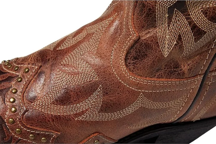Laredo Braylynn Women's Boots Brown : 6 B - Medium, Leather - Image 5