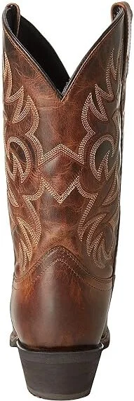 Laredo Breakout Cowboy Boots Rust Distressed : 7 D - Medium, Leather - Image 5