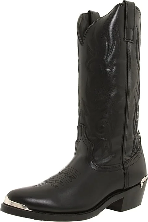 Laredo Brentwood Cowboy Boots Black : 14 3E - Extra Wide, Leather - Image 2