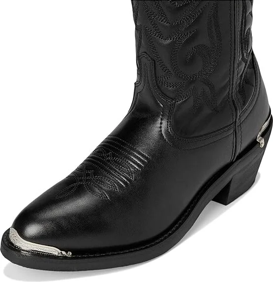 Laredo Brentwood Cowboy Boots Black : 14 3E - Extra Wide, Leather - Image 3