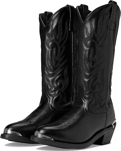 Laredo Brentwood Cowboy Boots Black : 14 3E - Extra Wide, Leather