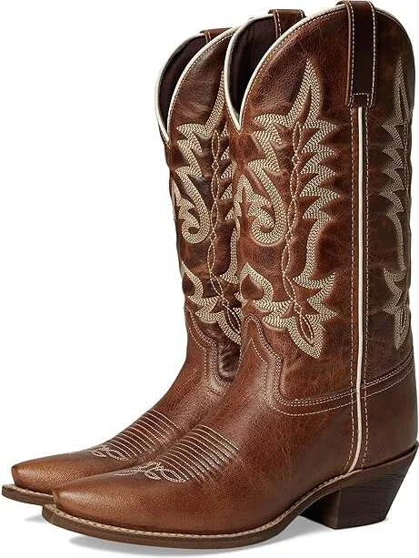 Laredo Carly Cowboy Women's Boots Honey : 10 B - Medium, Leather