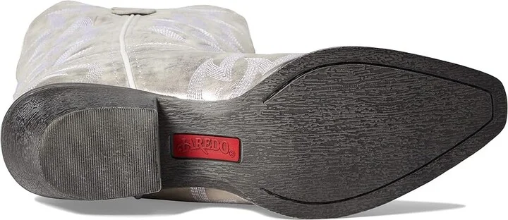 Laredo Dream Girl Women's Shoes Silver : 8.5 B - Medium, Leather - Image 3