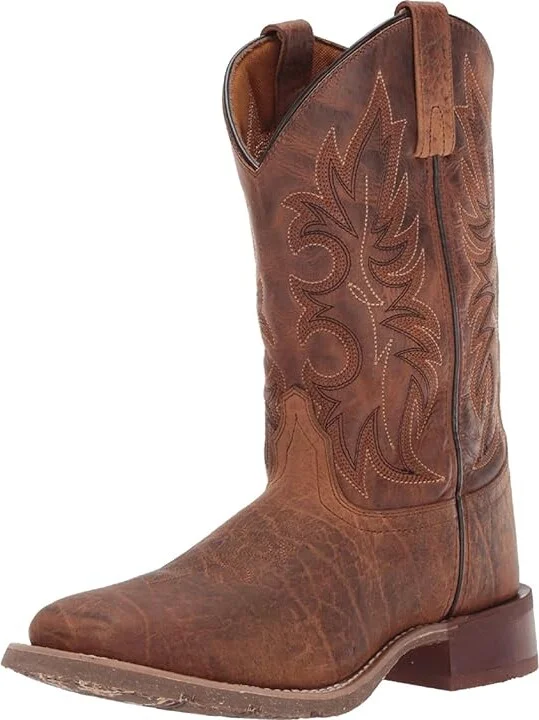 Laredo Durant Cowboy Boots Rust/Copper : 8.5 D - Medium, Leather - Image 2