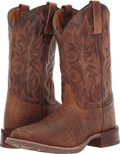 Laredo Durant Cowboy Boots Rust/Copper : 8.5 D - Medium, Leather