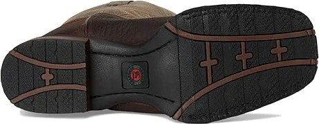 Laredo Elias Cowboy Boots Chocolate/Tan : 10 D - Medium, Leather - Image 3