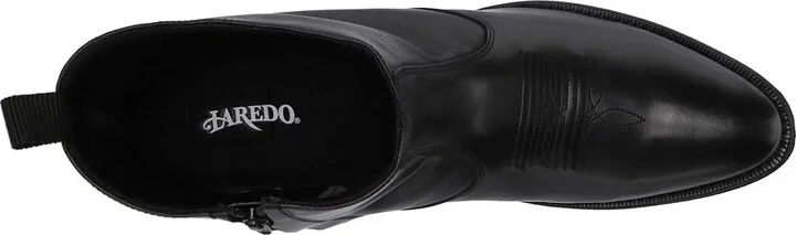 Laredo Fletcher Cowboy Boots Black : 7 D - Medium, Leather - Image 3
