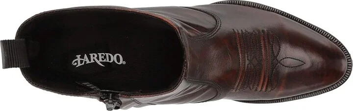 Laredo Fletcher Cowboy Boots Tan : 7 D - Medium, Leather - Image 3