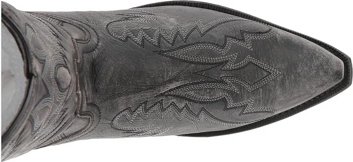 Laredo Garrett Cowboy Boots Sanded Black : 7 D - Medium, Leather - Image 3