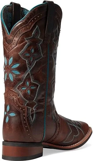 Laredo Gillyann Women's Shoes Dark Brown : 6.5 B - Medium, Leather - Image 4