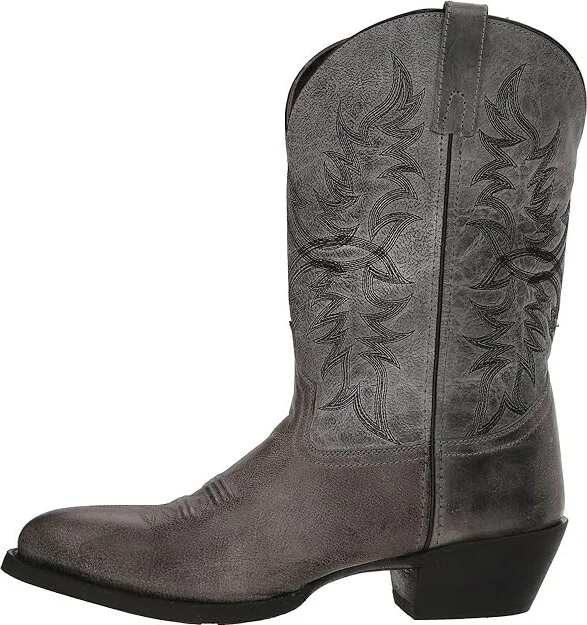Laredo Harding Cowboy Boots Grey : 7.5 D - Medium, Leather - Image 7