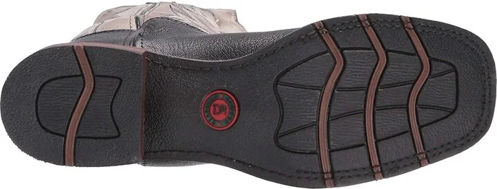 Laredo Isaac Men's Boots Black/Grey : 8 D - Medium, Leather - Image 4
