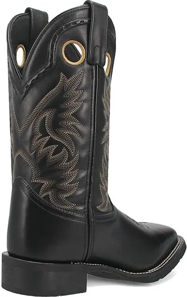 Laredo Kane Men's Shoes Black : 7.5 D - Medium, Leather/Rubber - Image 4