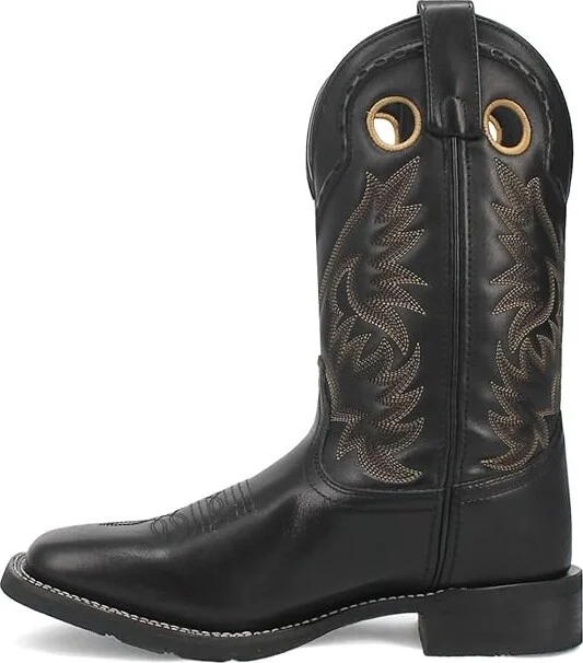 Laredo Kane Men's Shoes Black : 7.5 D - Medium, Leather/Rubber - Image 6