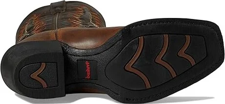 Laredo Kent Cowboy Boots Rust : 9 3E - Extra Wide, Leather/Rubber/Textile - Image 3