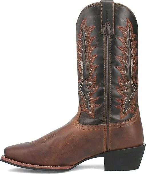 Laredo Kent Cowboy Boots Rust : 9 3E - Extra Wide, Leather/Rubber/Textile - Image 6