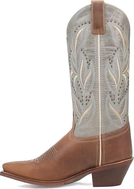 Laredo Larissa Cowboy Women's Boots Honey : 7.5 B - Medium, Leather - Image 5