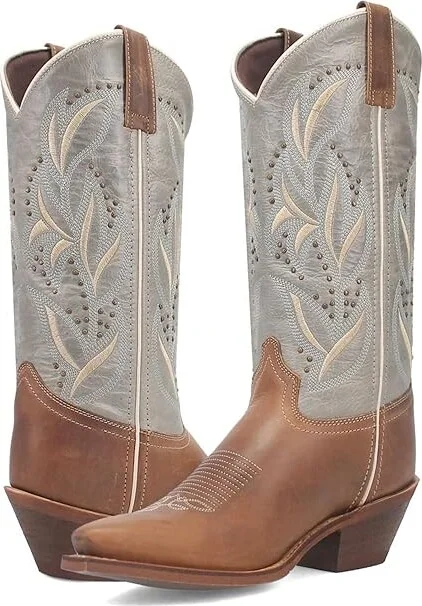 Laredo Larissa Cowboy Women's Boots Honey : 7.5 B - Medium, Leather