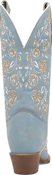 Laredo Linley Cowboy Women's Boots Denim : 7.5 B - Medium, Leather - Image 3