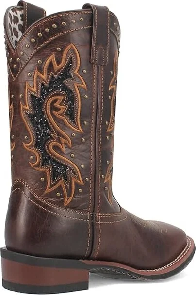 Laredo Lockhart Women's Shoes Tan : 7.5 B - Medium, Leather - Image 4