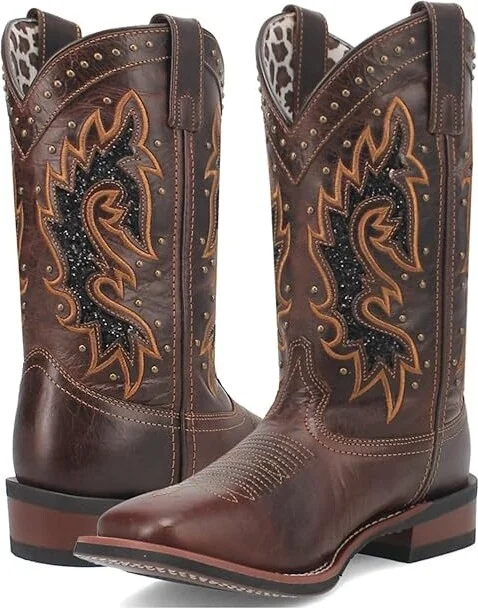 Laredo Lockhart Women's Shoes Tan : 7.5 B - Medium, Leather