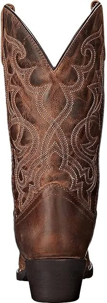 Laredo Maddie Cowboy Women's Boots Distressed Tan : 6 B - Medium, Leather - Image 5