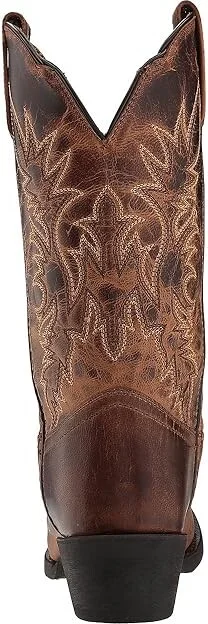 Laredo Malinda Cowboy Women's Boots Tan : 6.5 B - Medium, Leather/Textile - Image 5
