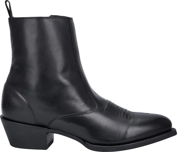Laredo Mens Fletcher Pointed Toe Casual Boots Ankle - Black - Size 11 D