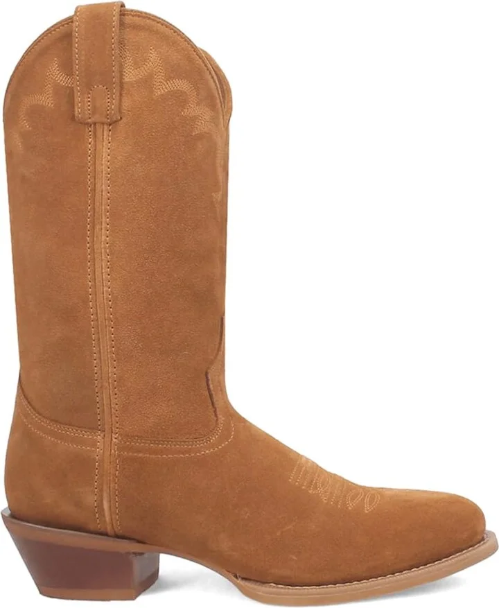 Laredo Mens Larkin Round Toe Casual Boots Mid Calf - Brown - Size 13 W