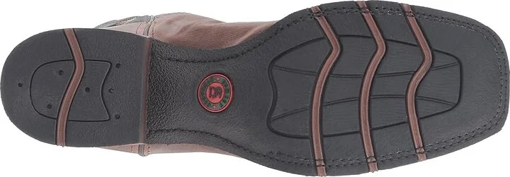 Laredo Montana Cowboy Boots Sand/Chocolate : 7 D - Medium, Leather - Image 4