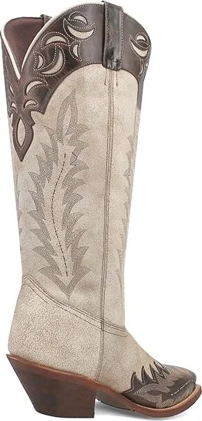 Laredo Paige Cowboy Women's Boots White : 7.5 B - Medium, Leather - Image 5