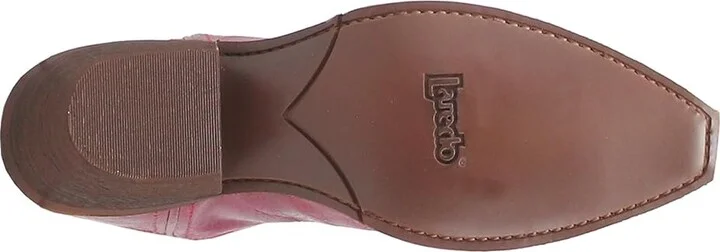 Laredo Paislee Cowboy Women's Boots Pink : 7 B - Medium, Leather - Image 3