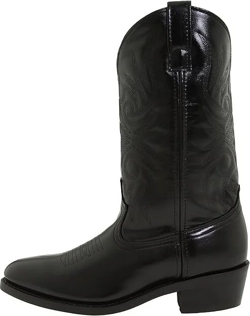 Laredo Paris Cowboy Boots Black : 8 D - Medium, Leather - Image 7