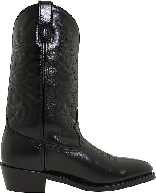 Laredo Paris Cowboy Boots Black : 8 D - Medium, Leather - Image 8