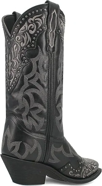 Laredo Regan Cowboy Women's Boots Black : 8.5 B - Medium, Leather - Image 5