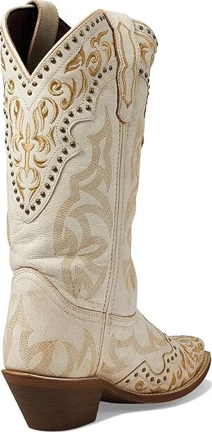 Laredo Regan Cowboy Women's Boots White : 8.5 B - Medium, Leather - Image 4