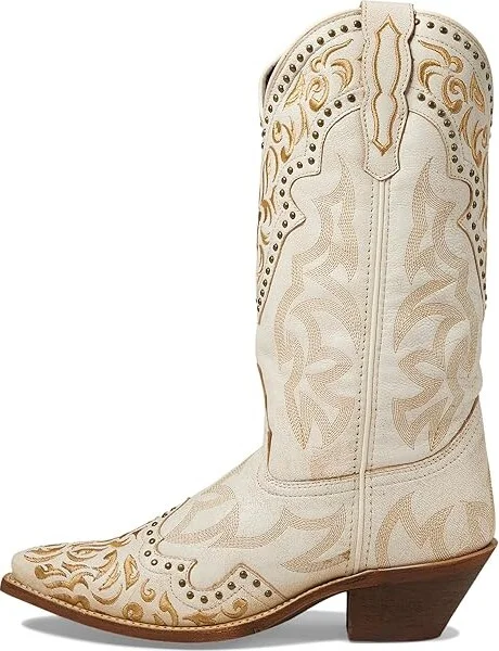 Laredo Regan Cowboy Women's Boots White : 8.5 B - Medium, Leather - Image 5