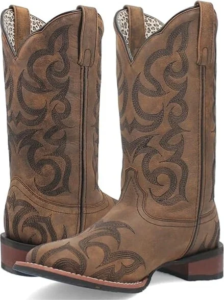 Laredo Sariah Women's Shoes Tan : 6 B - Medium, Leather