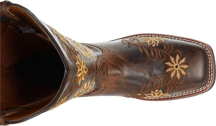 Laredo Secret Garden Women's Boots Brown : 6.5 B - Medium, Leather - Image 2