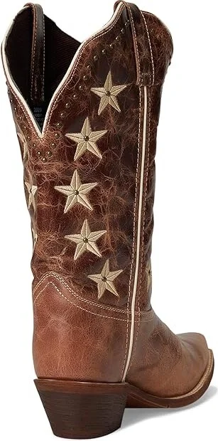 Laredo Serenade Cowboy Women's Boots Brown : 9 B - Medium, Leather - Image 4