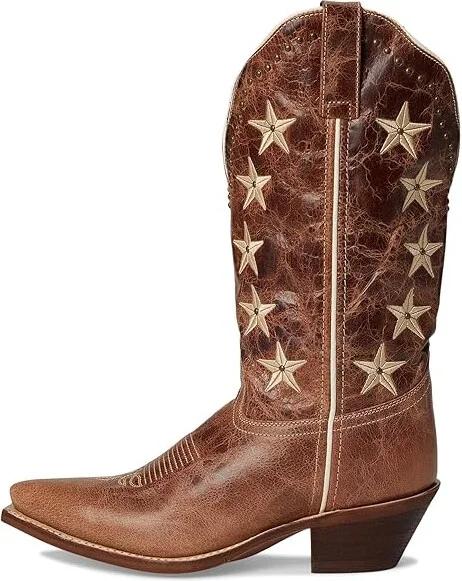 Laredo Serenade Cowboy Women's Boots Brown : 9 B - Medium, Leather - Image 6