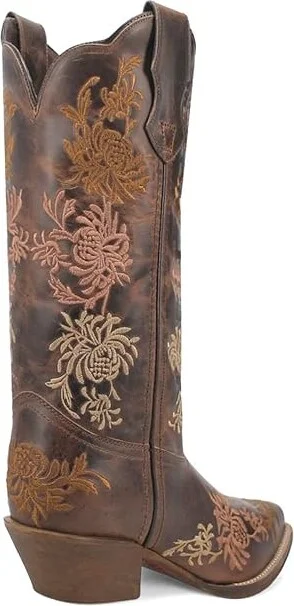 Laredo Sylvan Women's Shoes Tobacco : 6.5 B - Medium, Leather - Image 4