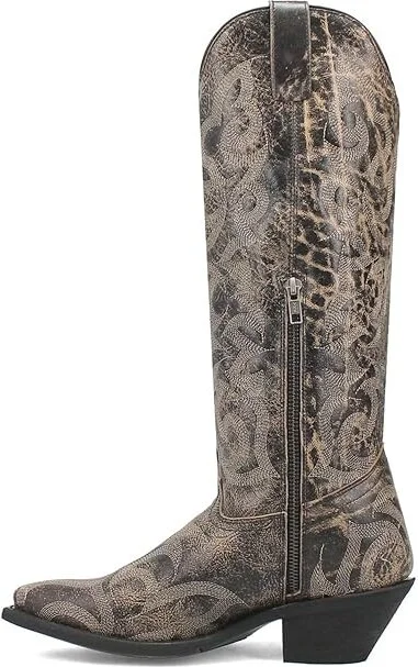 Laredo Twyla Cowboy Women's Boots Black : 9.5 B - Medium, Leather - Image 5