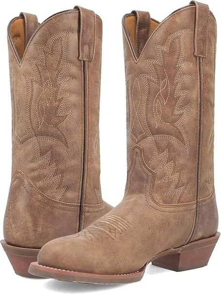 Laredo Weller Men's Shoes Tan : 8.5 4E - Extra Wide, Leather/Rubber