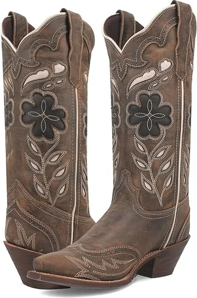Laredo Zuri Women's Shoes Brown : 7.5 B - Medium, Leather